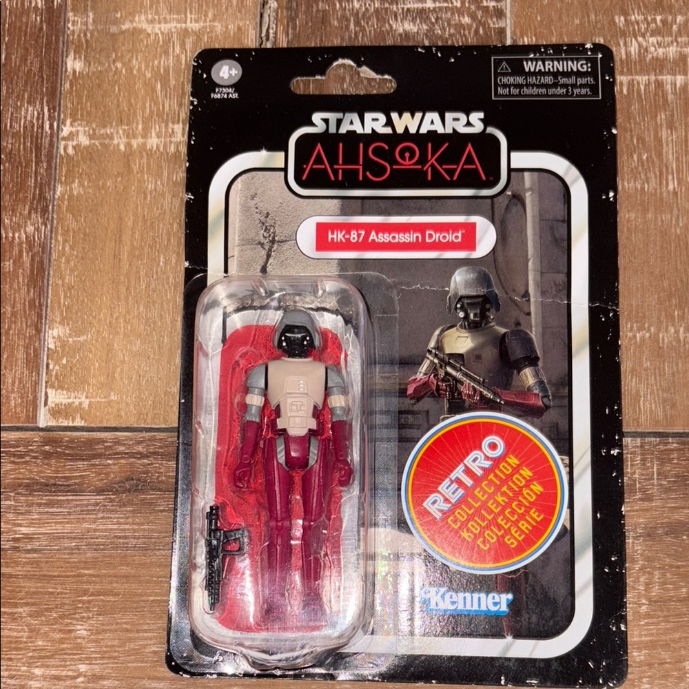 Star Wars Ahsoka HK-87 Assassin Droid Action Figure - Red and Gray